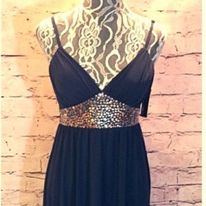 Size 6 - Navy Blue AGB Dress